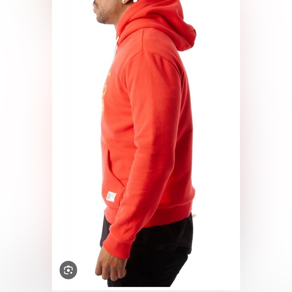 Vintage Script Style Collegiate Hoodie Mens XL - Picture 2 of 10